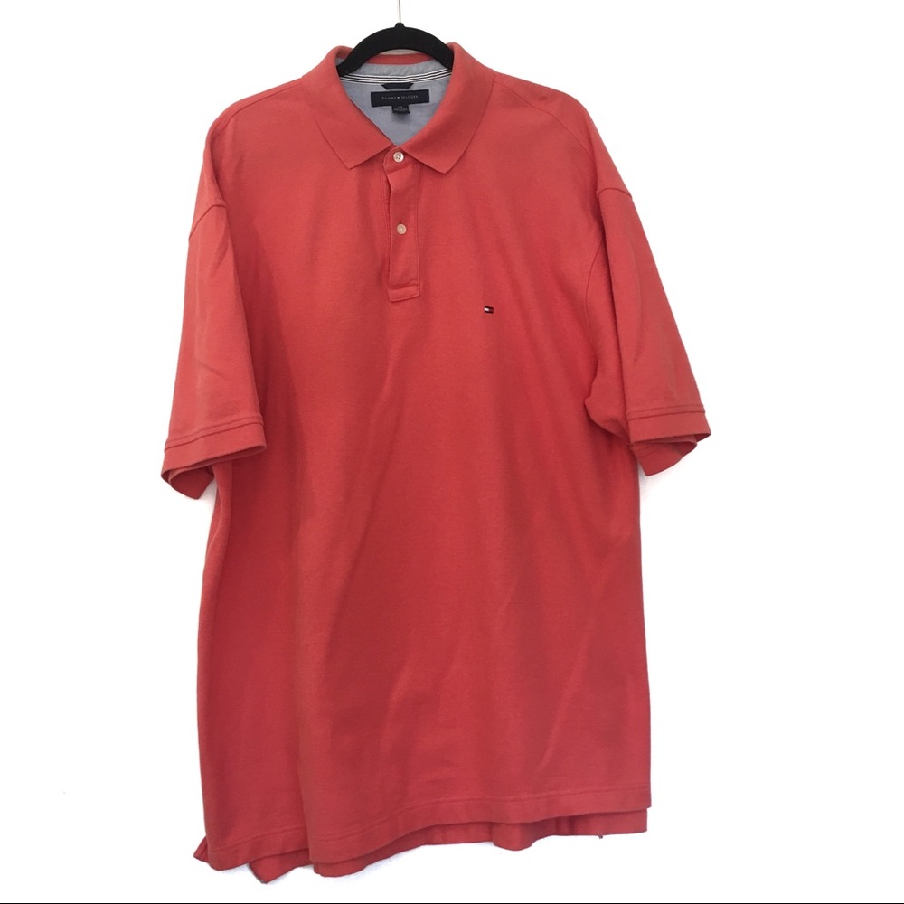 [TOMMY HILFIGER] 100% Cotton Golf / Polo Shirt XXL